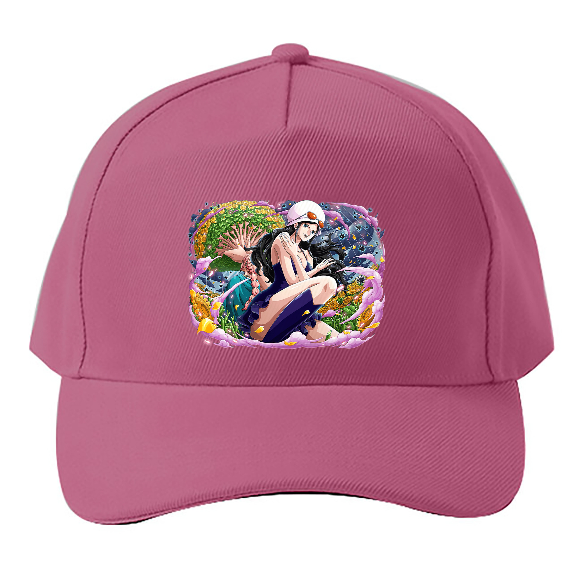 （画像用） ワンピース ニコ・ロビン ONE PIECE Nico Robin ベースボールキャップ 綿100％ 男女兼用 帽子 スポーツ